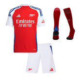 Maillot domicile Arsenal 2024/25 pour enfant (maillot, short, chaussettes)